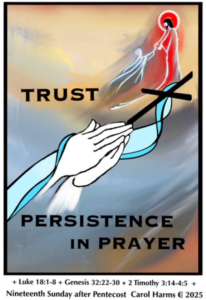Peace With Christ Lutheran Church sermon image for the sermon titled "Persistence"