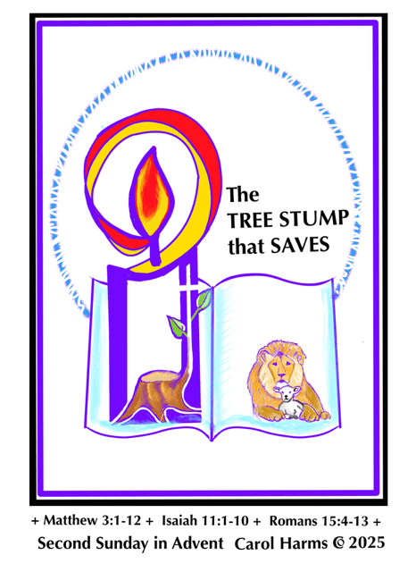 Peace With Christ Lutheran Church sermon image for the sermon titled "The Tree Stump That Saves"