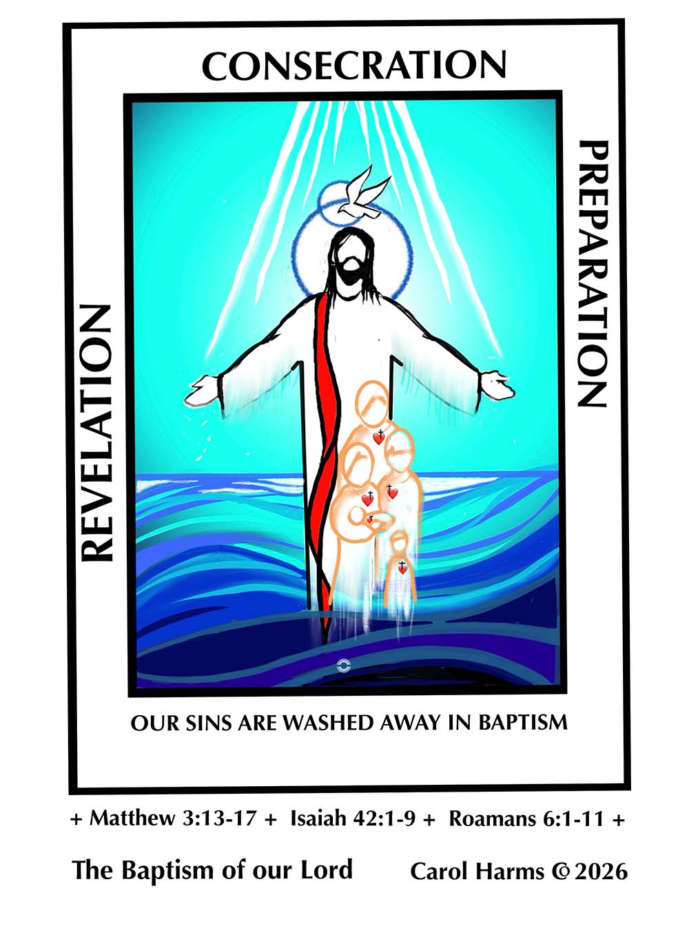 Peace With Christ Lutheran Church sermon image for the sermon titled "Revelation, Consecration, Preparation"
