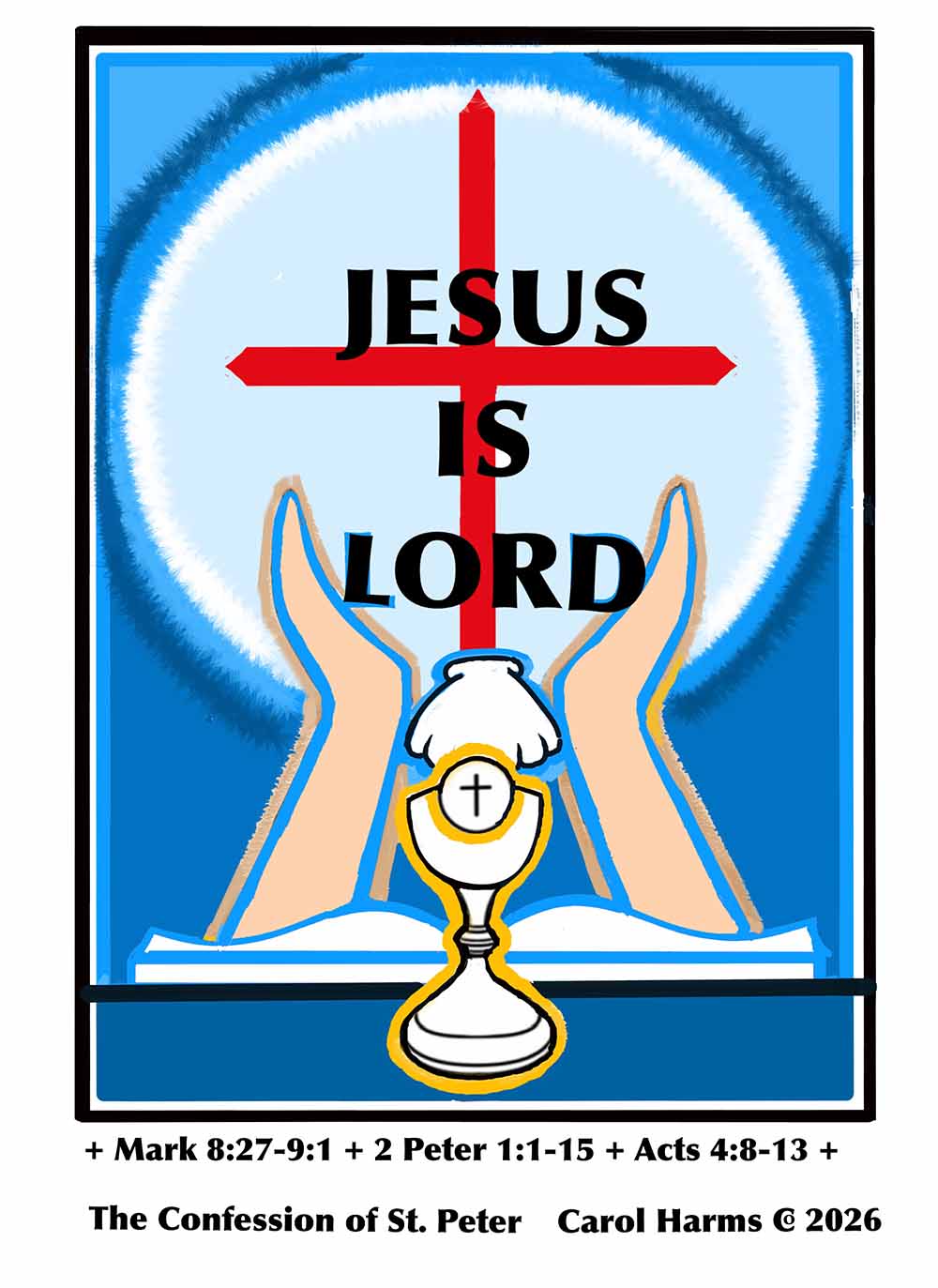 Peace With Christ Lutheran Church sermon image for the sermon titled "Jesus is Lord"