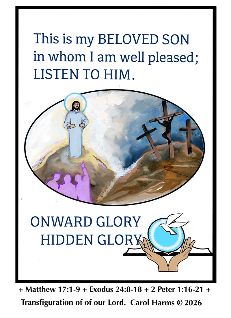 Peace With Christ Lutheran Church sermon image for the sermon titled "Outward Glory, Hidden Glory”"