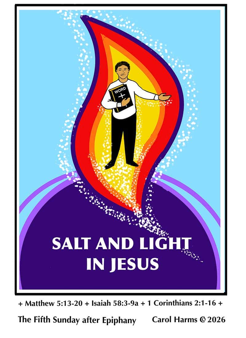 Peace With Christ Lutheran Church sermon image for the sermon titled "Salt And Light In Jesus"