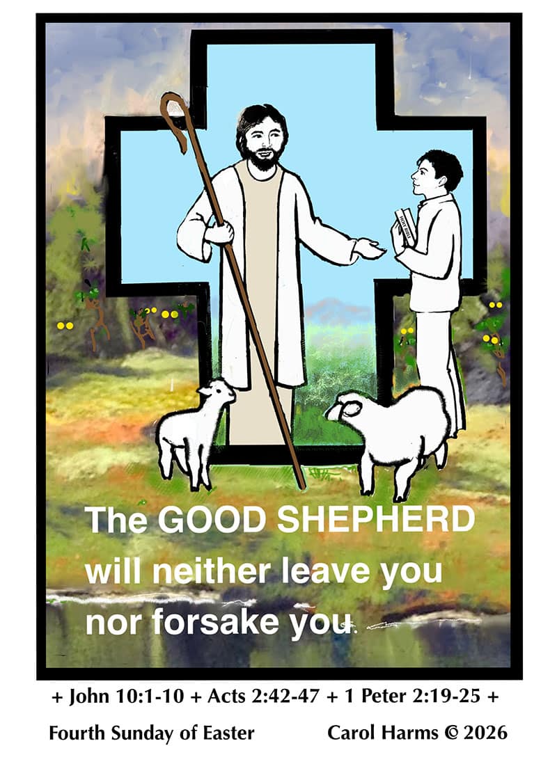 Peace With Christ Lutheran Church sermon image for the sermon titled "Sheep and the Shepherd"