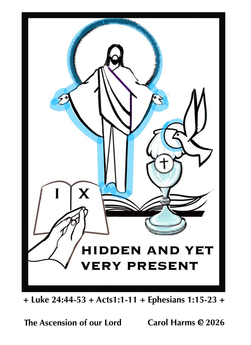 Peace With Christ Lutheran Church sermon image for the sermon titled "Hidden, Yet Very Present"