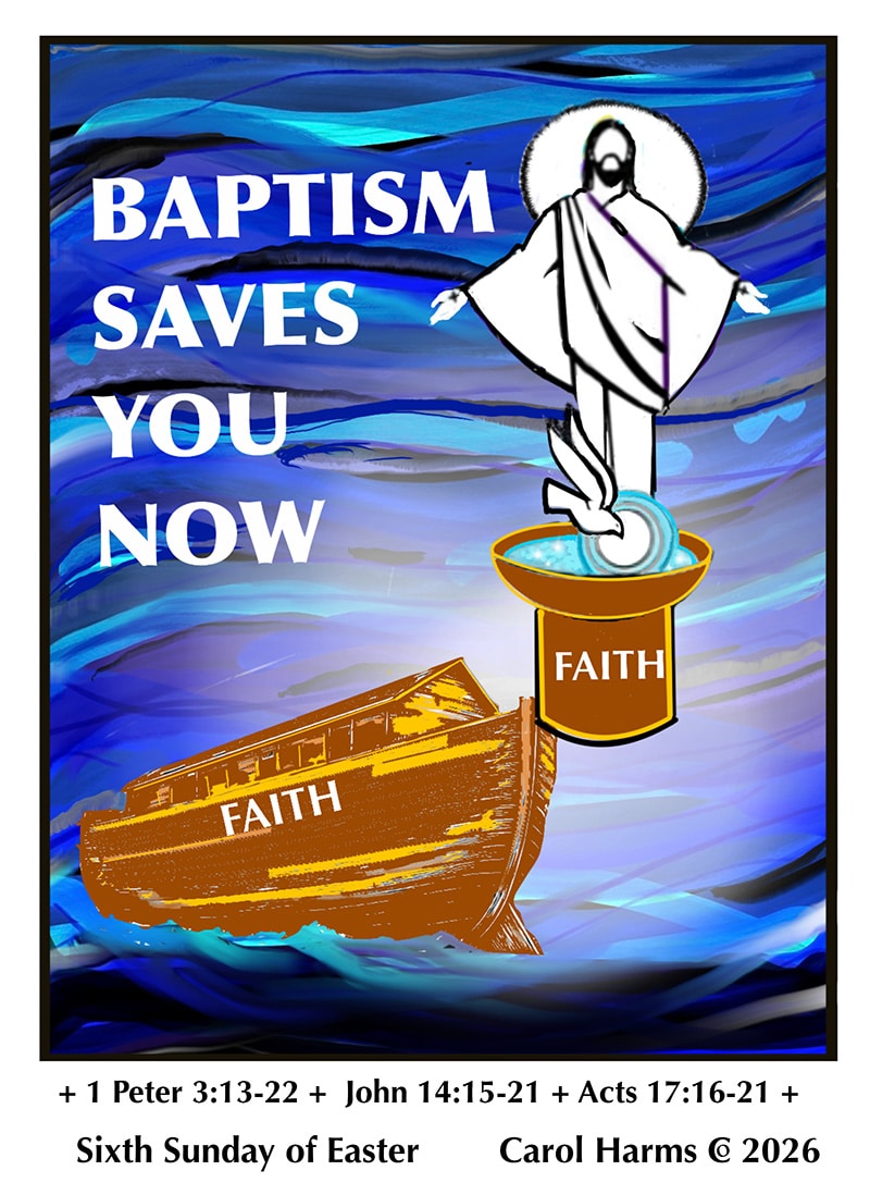 Peace With Christ Lutheran Church sermon image for the sermon titled "Baptism Saves You Now!"