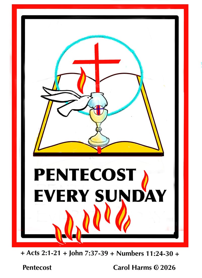 Peace With Christ Lutheran Church sermon image for the sermon titled "Pentecost Every Sunday"