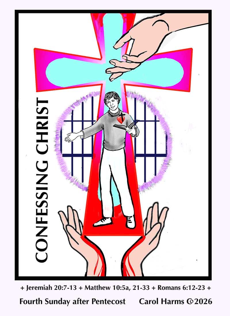 Peace With Christ Lutheran Church sermon image for the sermon titled "Confessing Christ"