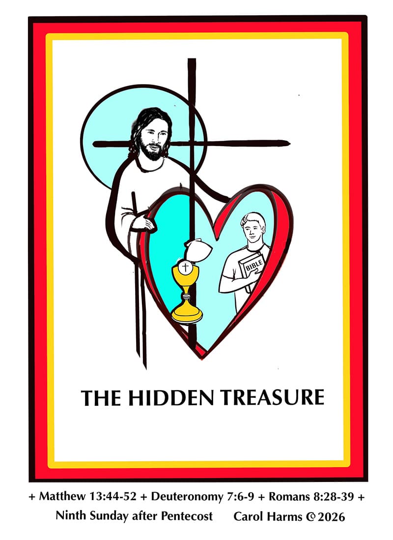 Peace With Christ Lutheran Church sermon image for the sermon titled "The Hidden Treasure"
