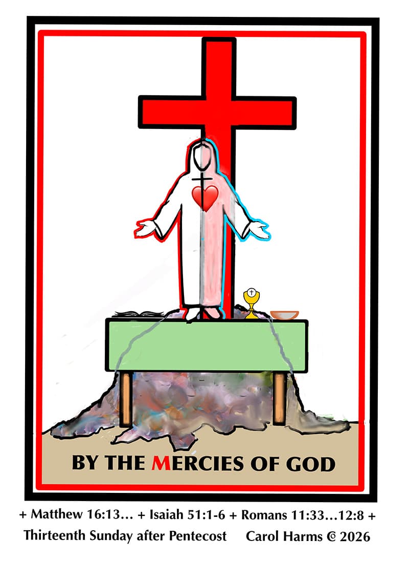 Peace With Christ Lutheran Church sermon image for the sermon titled "By The Mercies of God"