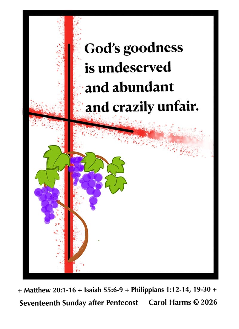 Peace With Christ Lutheran Church sermon image for the sermon titled "What’s Fair?"