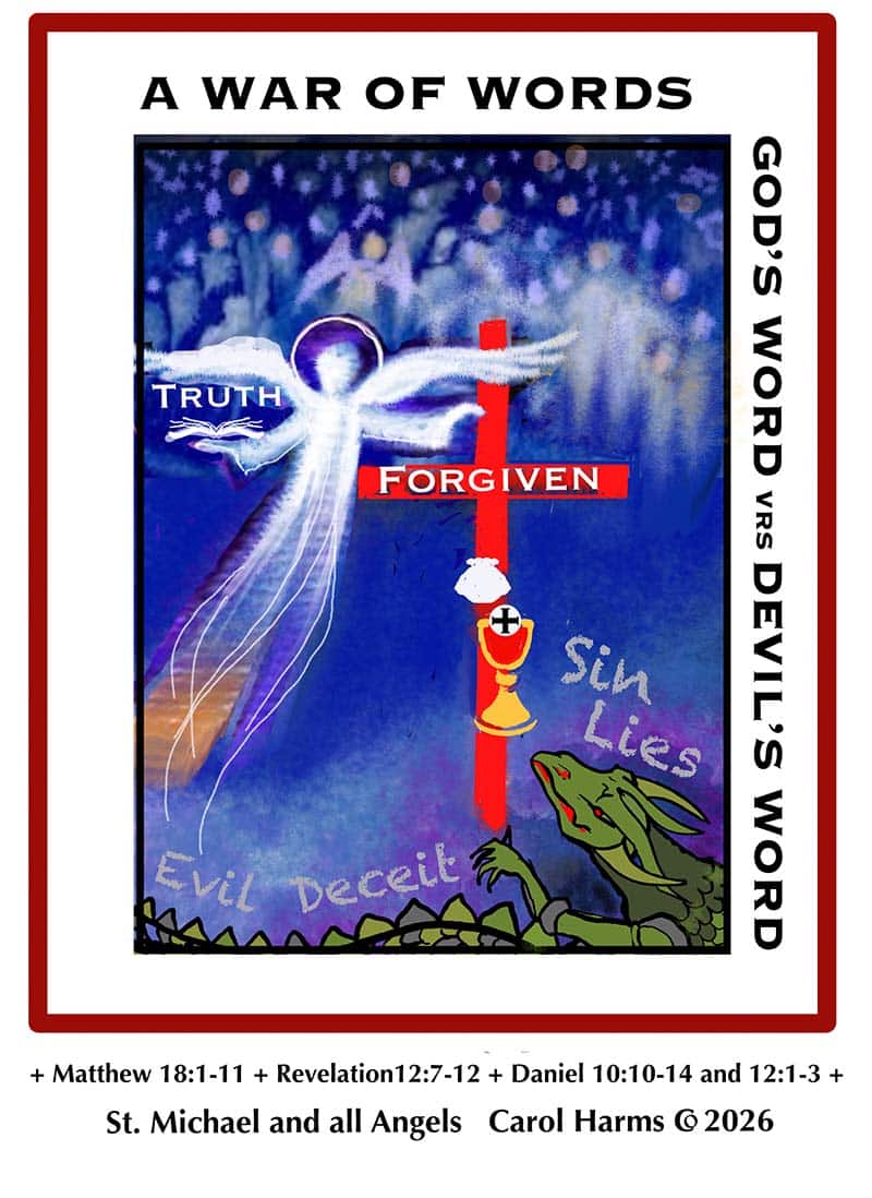 Peace With Christ Lutheran Church sermon image for the sermon titled "A War of Words"